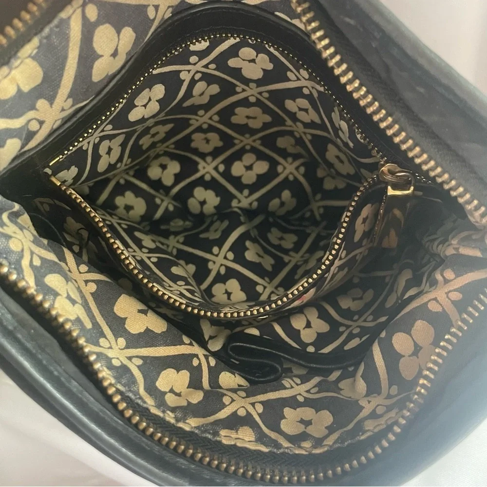 Tory Burch Black Nylon Crossbody Bag Purse Handbag